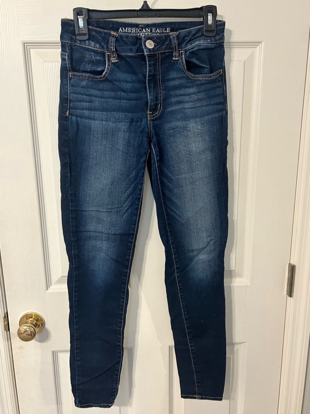 Women’s, American Eagle, Hi-Rise Jegging Jeans Blue Size 6